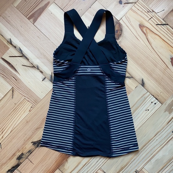🍋Lululemon Parallel Striped Push Your Limits Tank - Picture 4 of 5